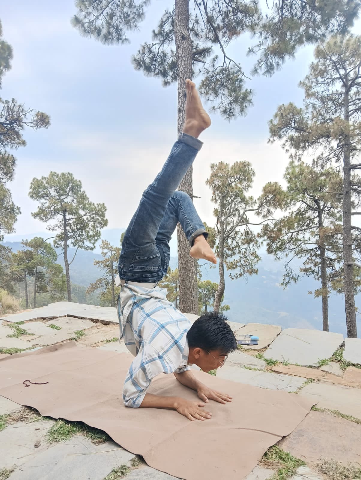 Yoga at Kasar Devi
