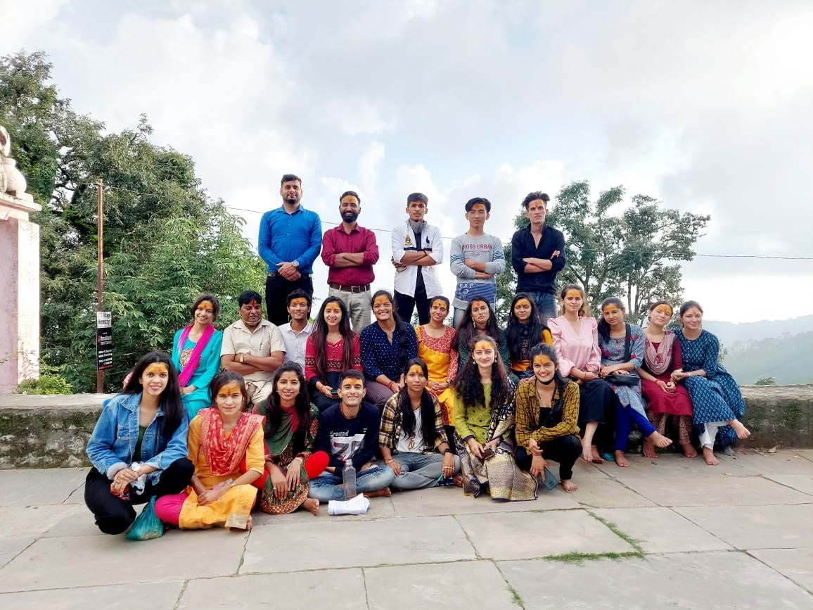 Group at retreat